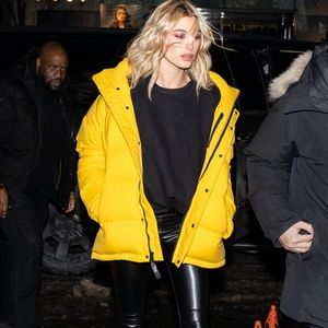 COPY - Yellow TNA Super Puff Jacket